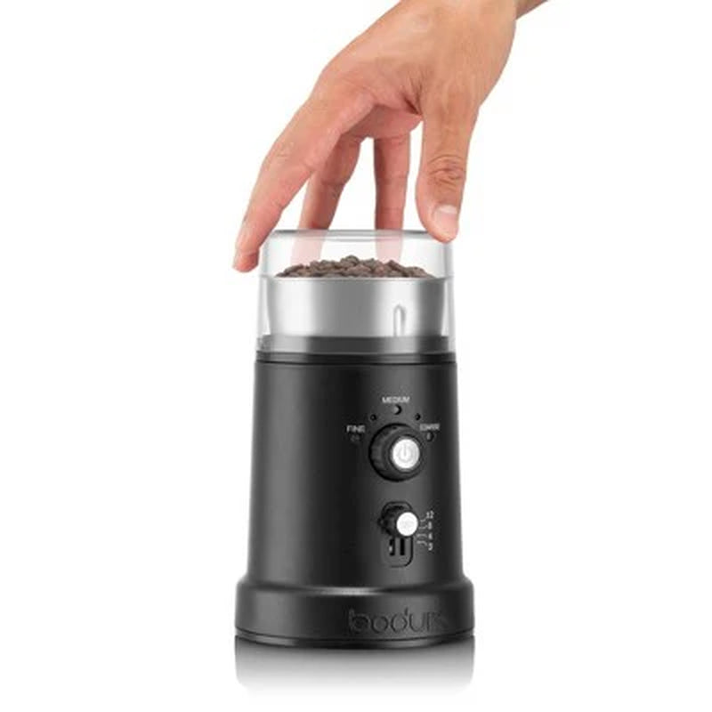 New - Bodum Bistro Adjustable Blade Grinder