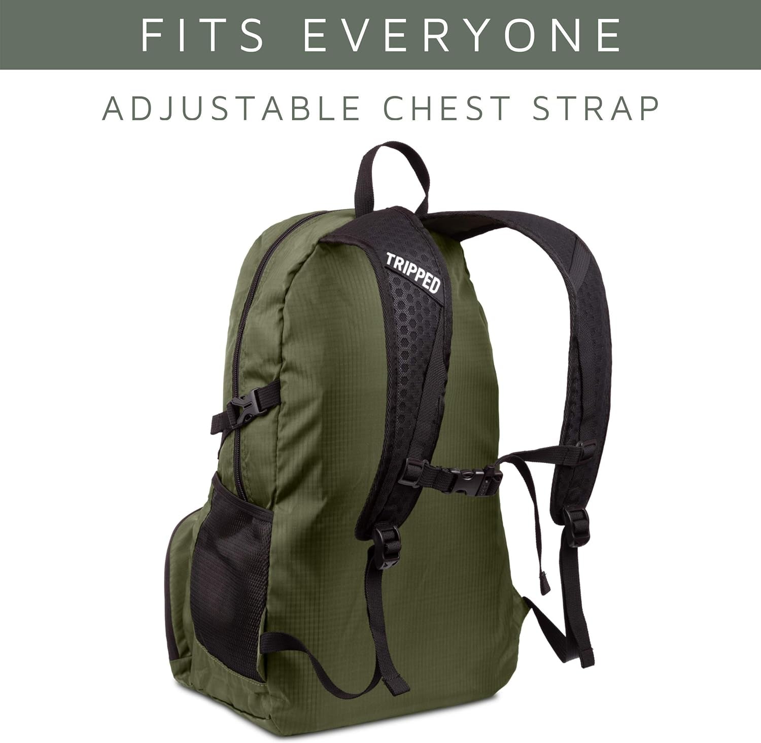 Travel Backpack- Packable Lightweight Daypack for Hiking, Gym, and Airplane