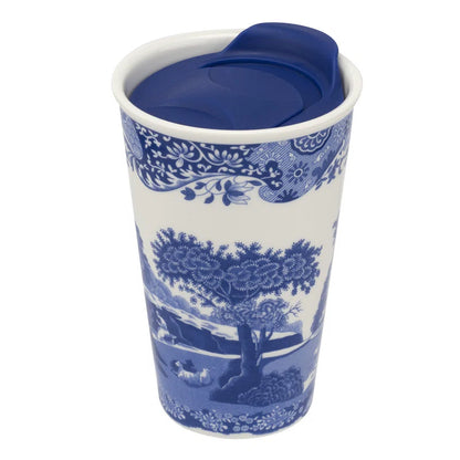 Blue Italian Travel Mug 8Oz