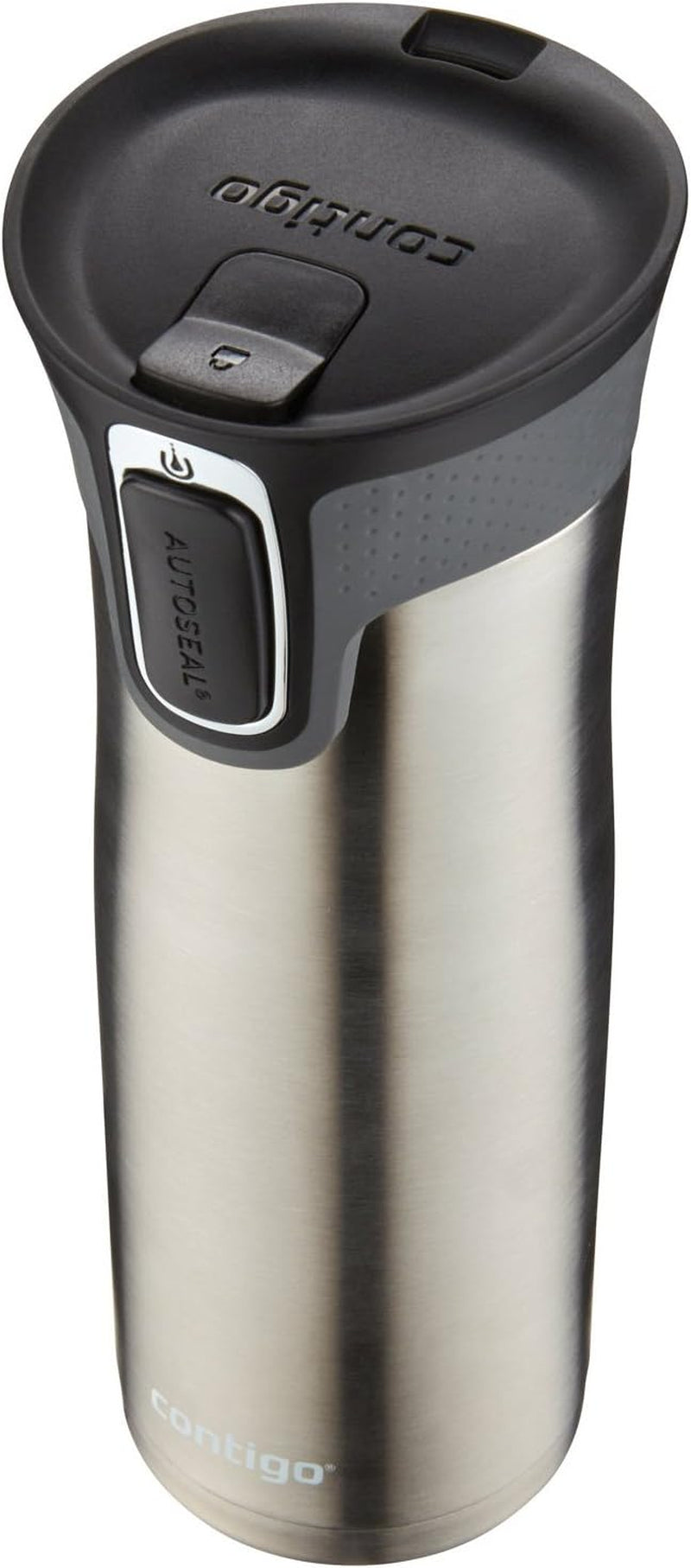 West Loop 20Oz Stainless Steel Vacuum-Insulated Travel Mug, Spill-Proof, Keeps Drinks Hot for 5 Hours, Cold for 12 Hours, Perfect for Commuters and Travelers