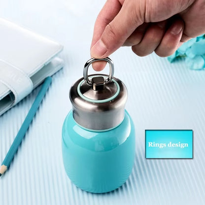 LMHBJY 200ML/280ML Mini Cute Coffee Vacuum Flasks Thermos Stainless Steel Travel Drink Water Bottle Thermoses Cups and Mugs